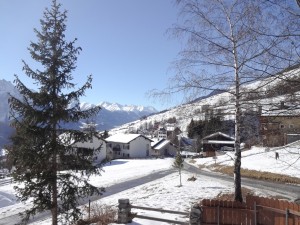 Sent | Chasa Spadla, view from the garden | Photo Beatrice Rickli