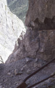 Engadin | Lischana-Tour | Wanderweg in der Val d'Uina-Schlucht Engadin | Lischana-Tour | Wanderweg in der Val d'Uina-Schlucht
